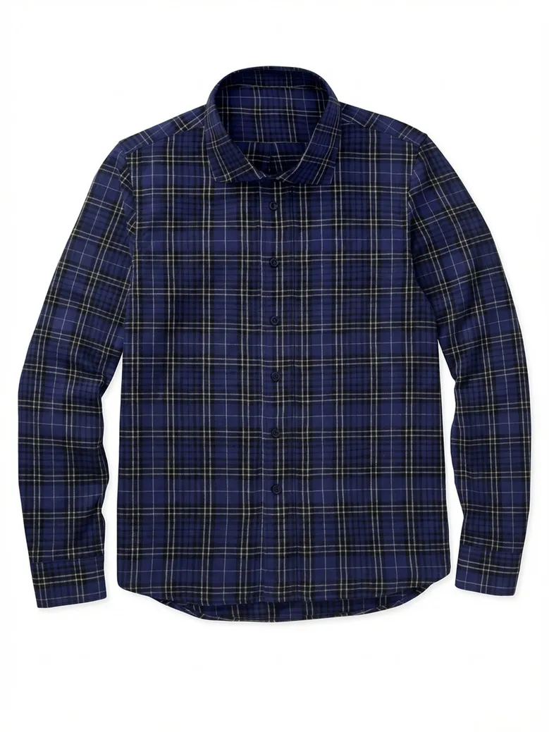 Easy-iron poplin shirt