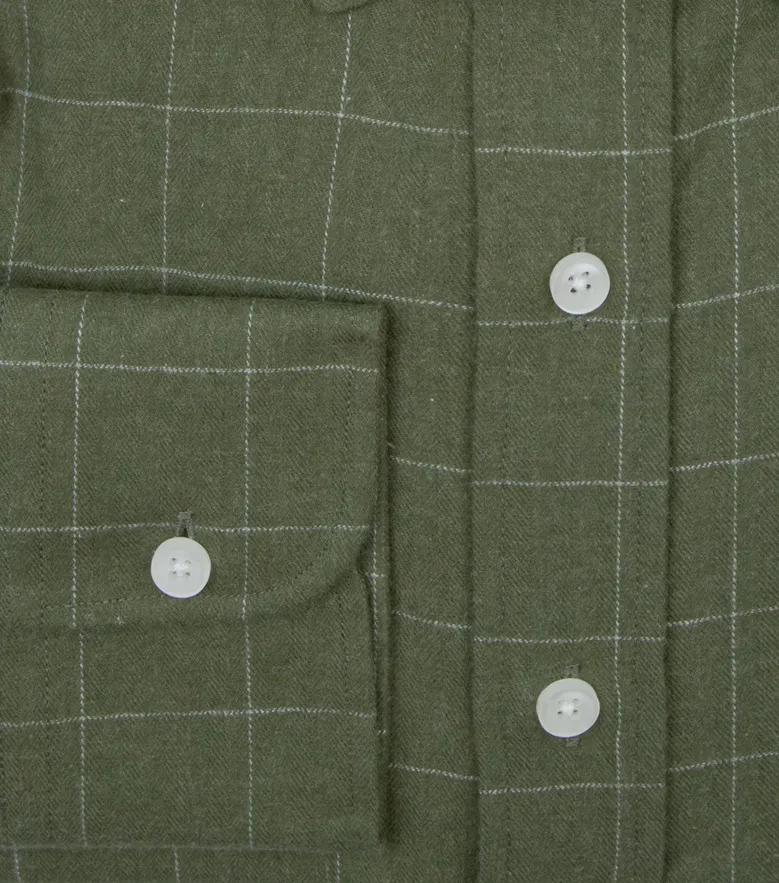 Easy-iron plain white poplin shirt