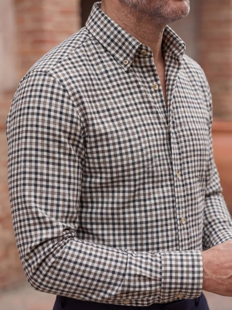 Thomas Mason Wrinkle-Free Shirt