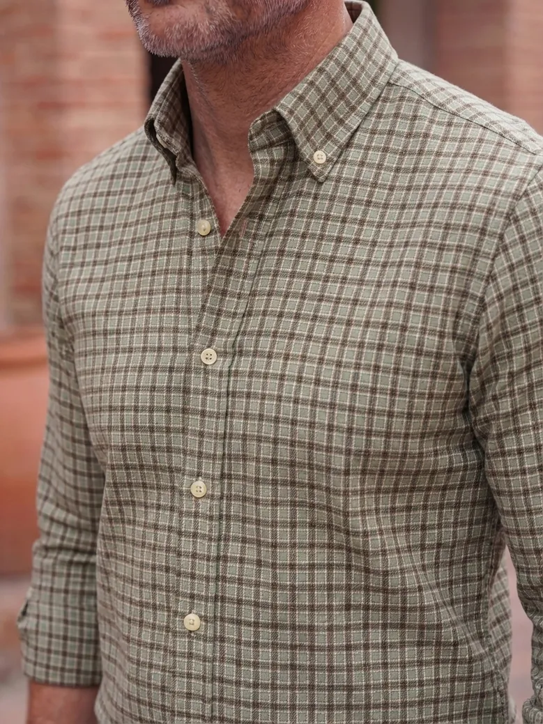 Thomas Mason Wrinkle-Free Shirt