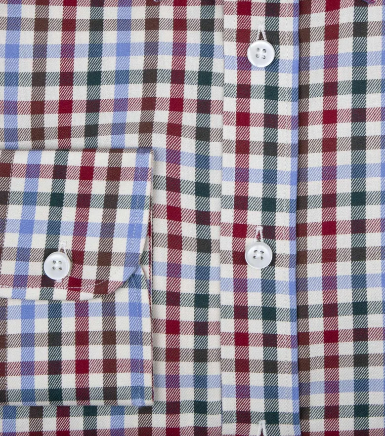 Easy-iron poplin shirt