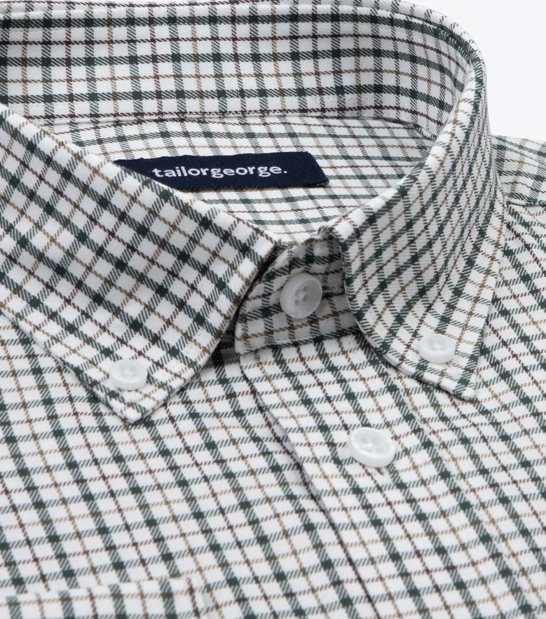 Easy-iron poplin shirt