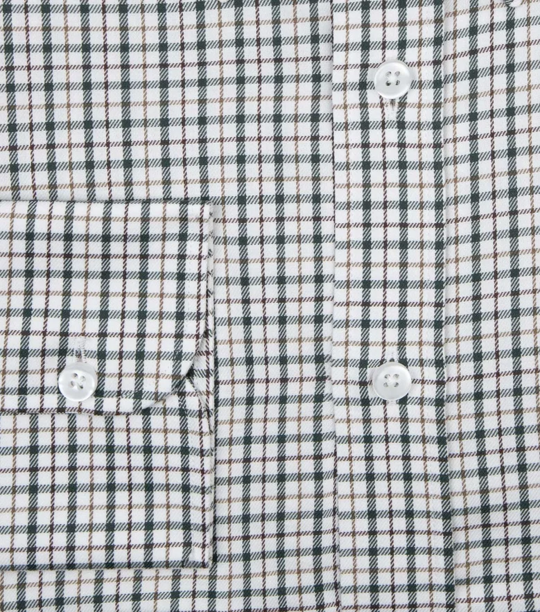 Easy-iron poplin shirt