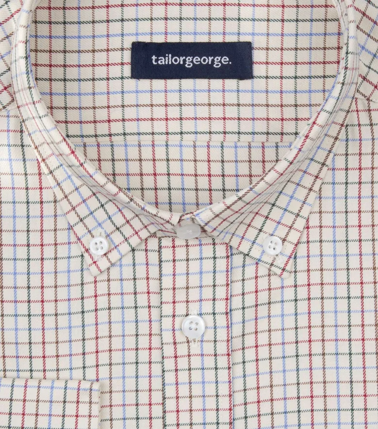 Easy-iron poplin shirt