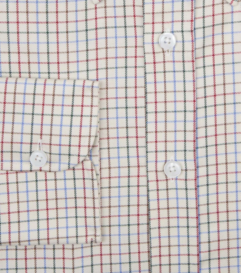 Easy-iron poplin shirt