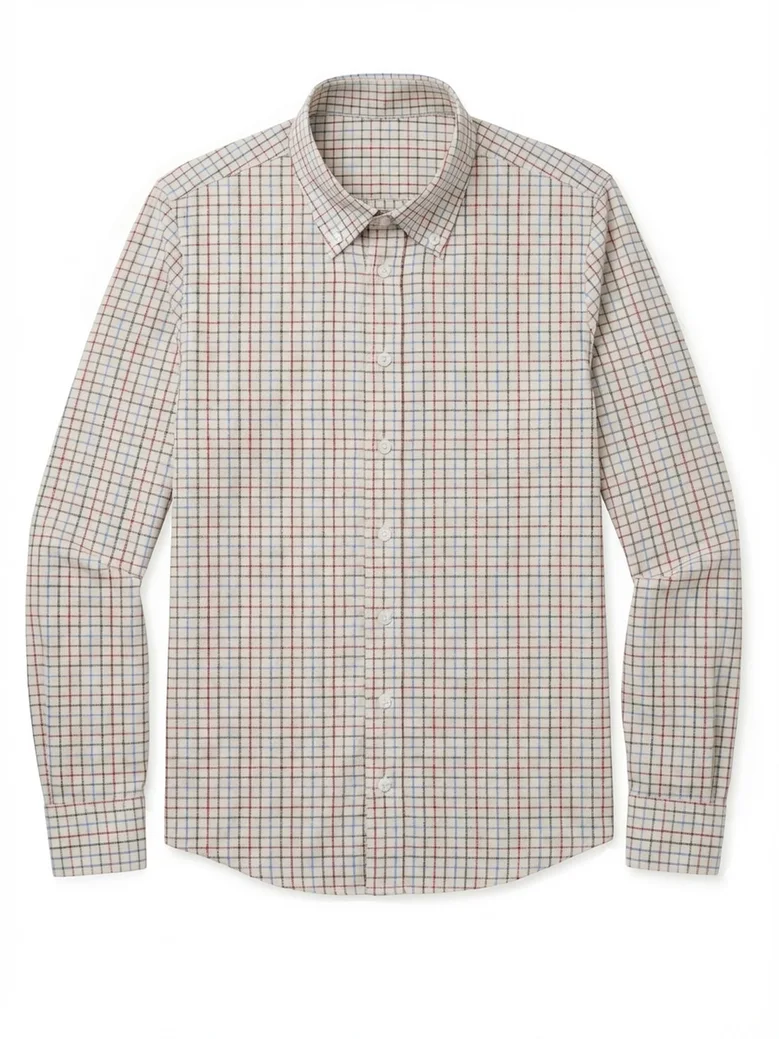 Easy-iron poplin shirt
