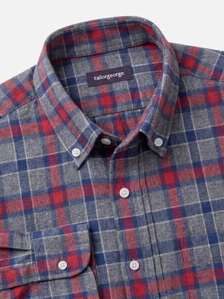 Light and soft flannel shirt